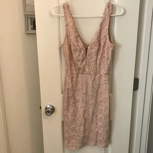 New Blush pink mini dress 👗